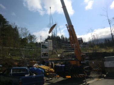 いよいよ建て方開始です！凍結しない省エネ住宅